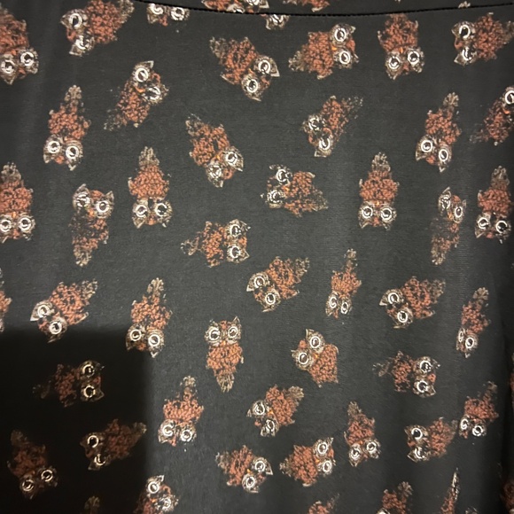 Lularoe owl print maxi skirt - Picture 2 of 7